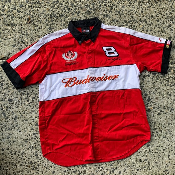 Chase Authentics Other - Chase Authentics Budweiser snap front shirt